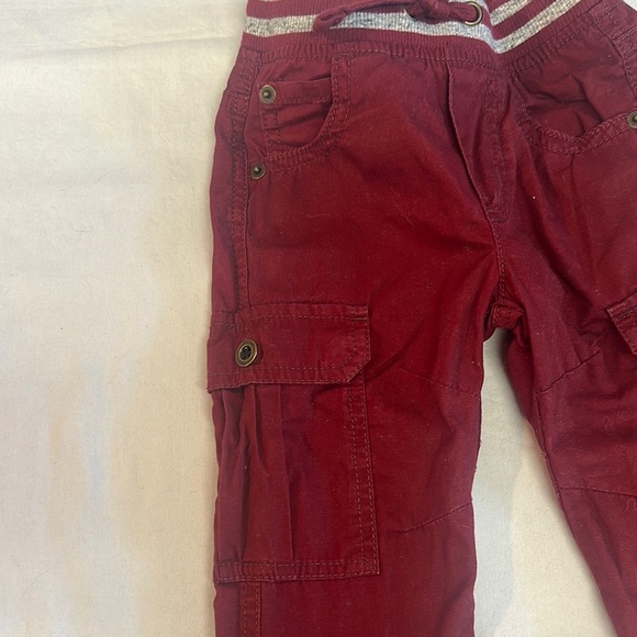 Gymboree Red Casual Elastic Waist Cargo style Pants - Picture 3 of 5